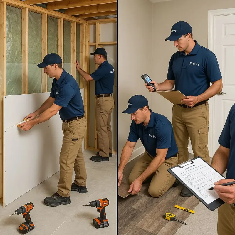 Repairs and Reconstruction process in Afton, OK