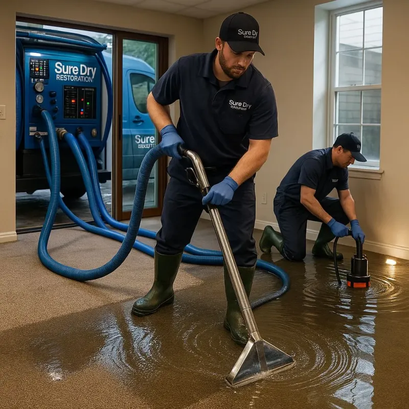 Water Extraction and Removal process in Afton, OK